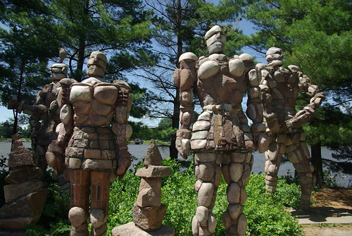 Rockmen Rockmen in Rockford | I went for a walk on the river today a… | Flickr