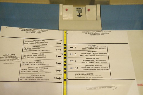 ballot from florida