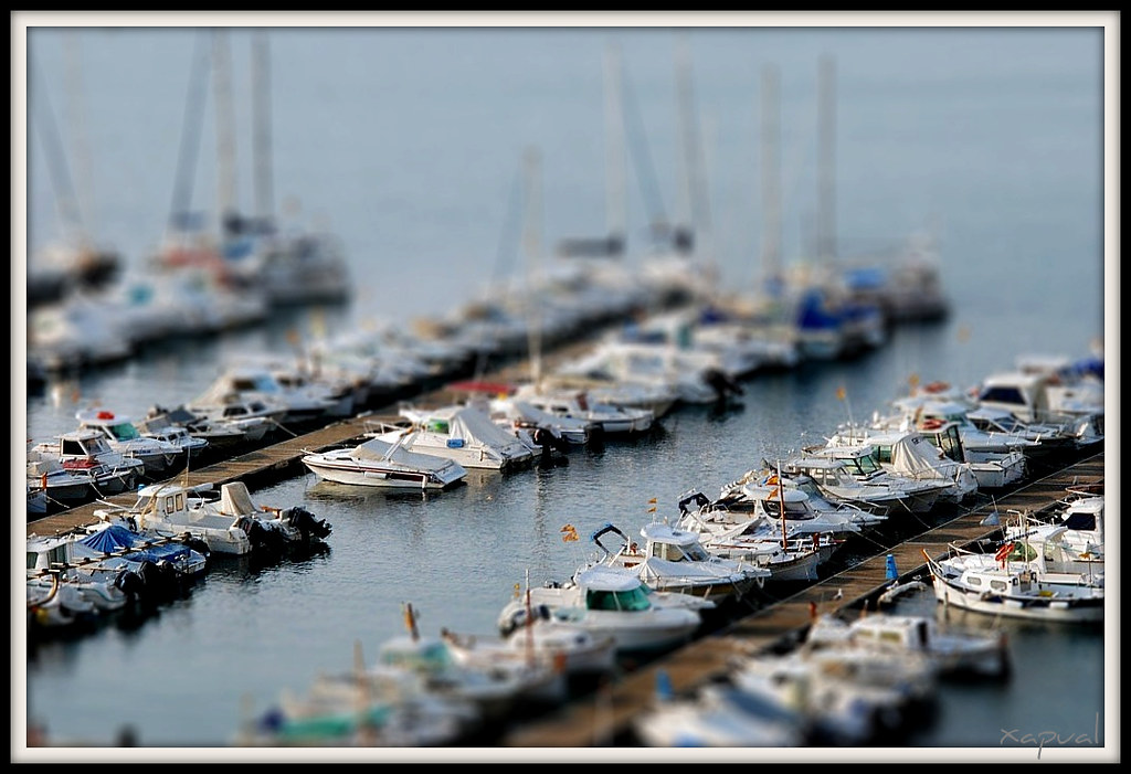Barques, port Blanes