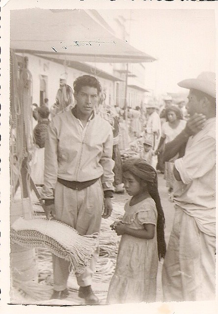 Tianguis en los 50s Oaxaca, México