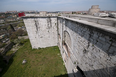 The Theodisan Walls of Constantinople (Istanbul), Turkey