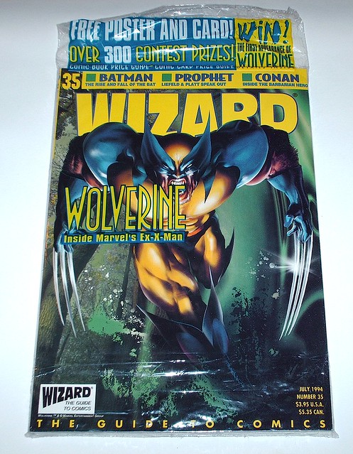 WIZARD #35 Cover (July 1994)