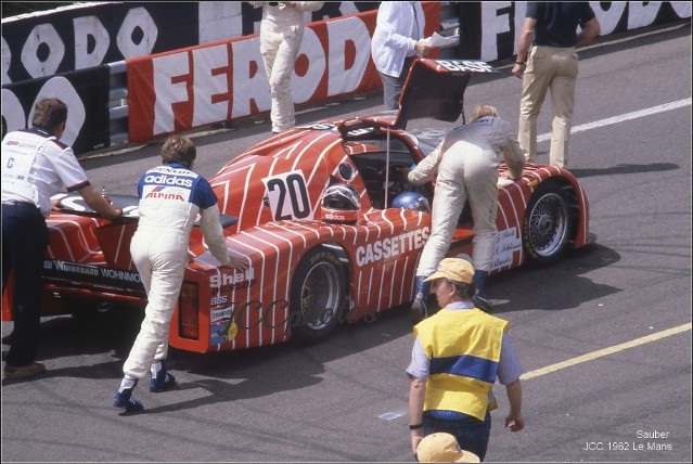 24 Heures du Mans 1982 Sauber SHS C6