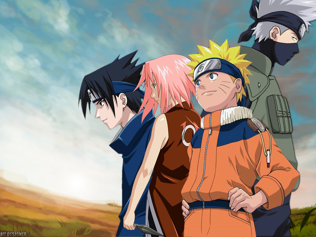 Naruto, Sakura, Sasuke, Kakashi - Naruto Picture