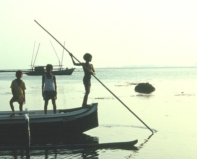 Boys on Fishing Boat, Merak, West Java
