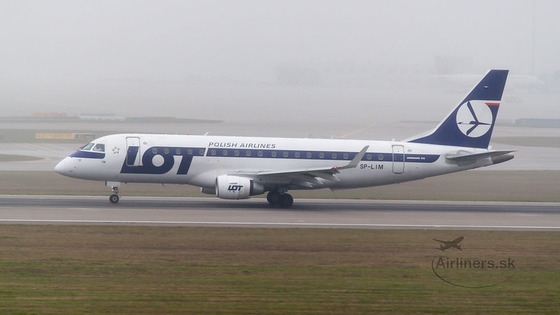 SP-LIM LOT - Polish Airlines Embraer ERJ-175LR (ERJ-170-200 LR)