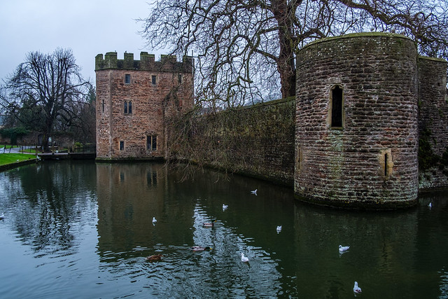 The moat and the main gate
