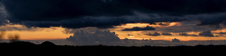 Sunset 2/07/09 Panorama