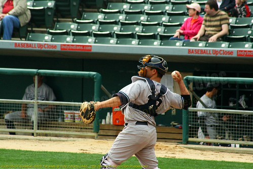 #18 Catcher Kevin Cash 2009-05-07 Baseball-SWB Yankees @ Indy Indians 0446 | by Jezevec40 (formerly Badger 23)