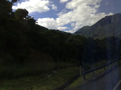 on the road from Floripa to Curitiba