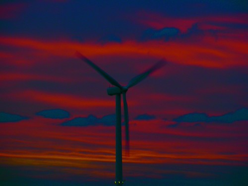 Wind Turbine Abstract | by Victor von Lycanthrope (Beachcomber By The B