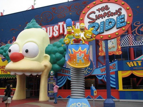 Simpsons Enron Ride The Simpsons ride | I LOVED this ride! We went on it twice. … | Flickr