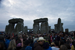 Stonehenge Summer Solstice 2009 - Mass and Stones