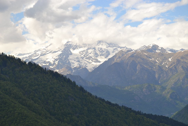 Monte Rosa visto dall'Alpe di Mera...