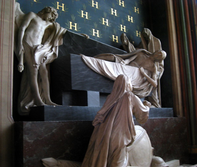 The Death of Henri d' Harcourt / Cathédrale Notre-Dame de Paris.