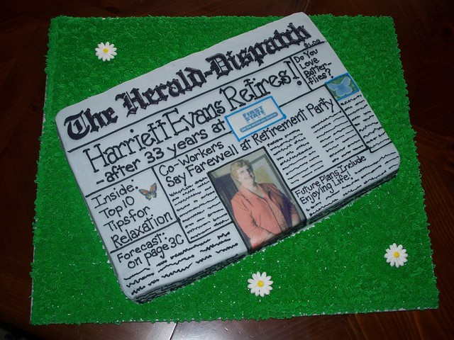 Another Newspaper Cake