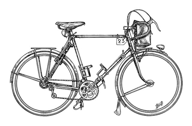 Daniel Rebour_Rene Herse_1948_ Bike only