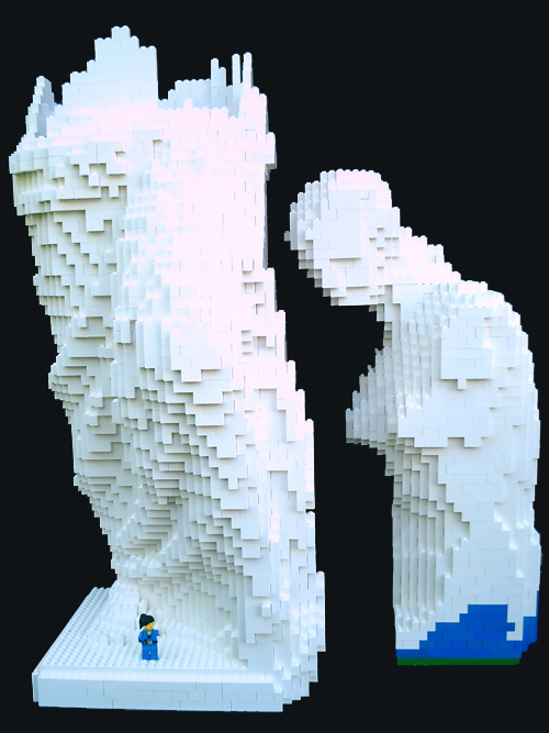LEGO Venus de Milo [1:2] - parts