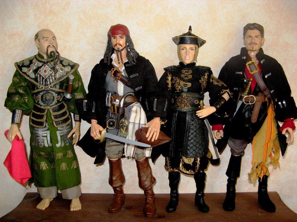 **CHOOSE YOUR OWN** PIRATES OF THE CARIBBEAN 3.75" ACTION FIGURE DISNEY ZIZZLE 