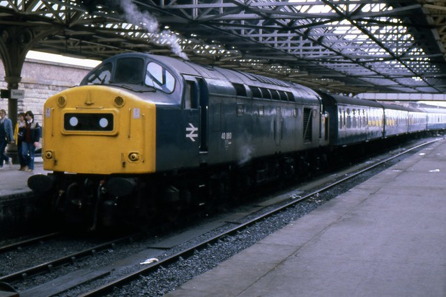Class 40 40060 Dundee 27/3/81