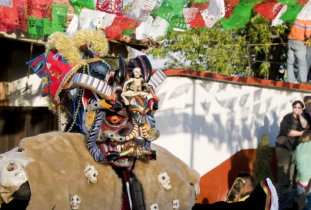 Masked Dancer - Tocuaro, Michoacan, Mexico