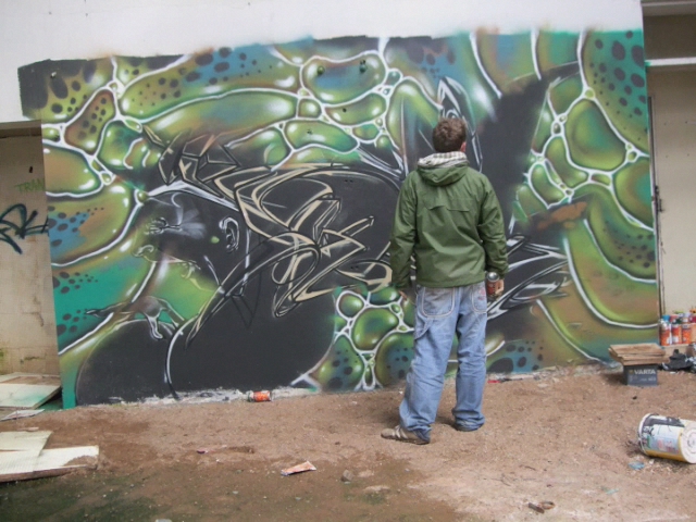time lapse graffiti video 2009