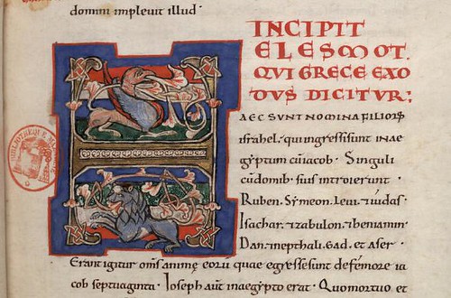 Griffon et lion | Paris, Bibl. Mazarine, ms. 0001 / f. 020 | renzo ...