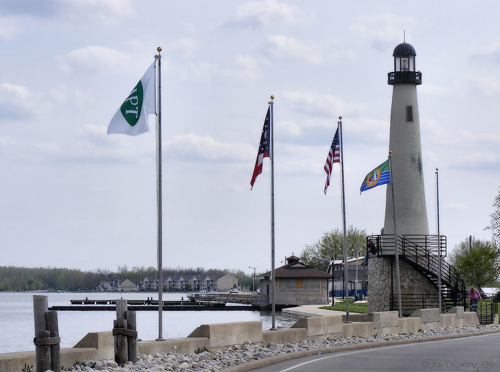 Lighthouse at Grand St. Mary's... by Јerry