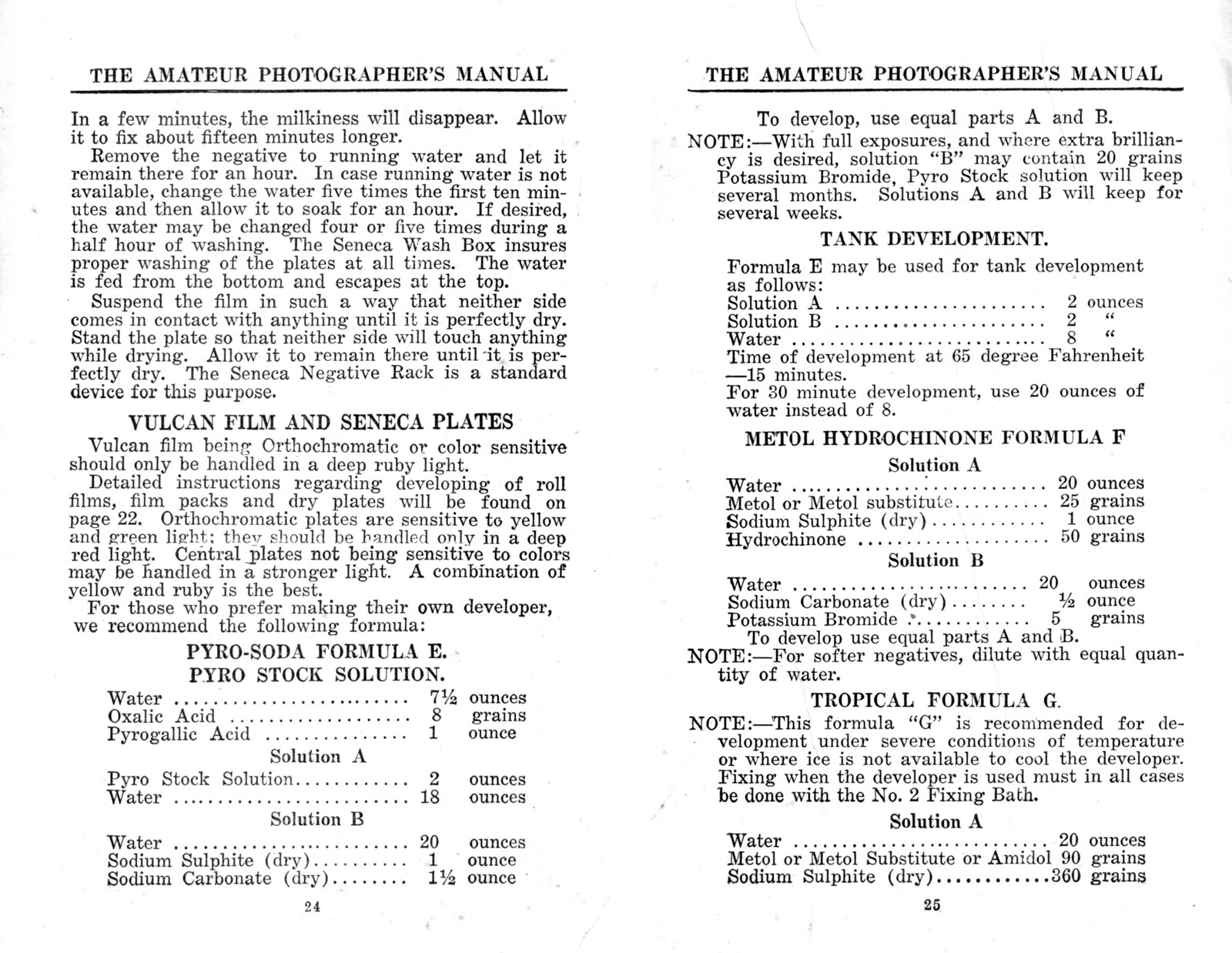 The Amateur Photographer's Manual