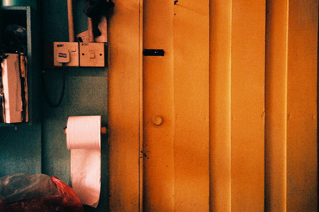 Tukang Besi : Yellow door into the guestroom