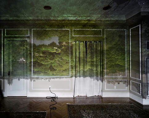 abelardo morell camera obscura- view of central park looking north-summer, 2008