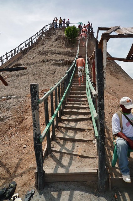Stairs to Mud Volcano