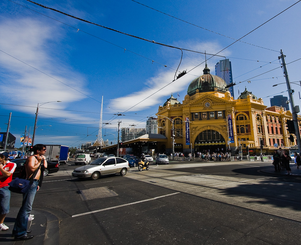 Flinders Street Station by mouzhik