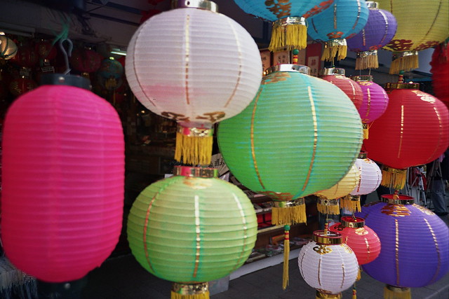 Paper Lanterns, Stanley Market, Hong Kong, China.
