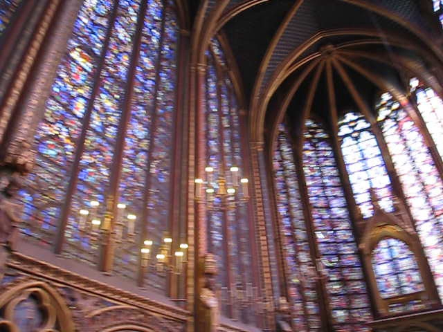 Inside Sainte-Chapelle