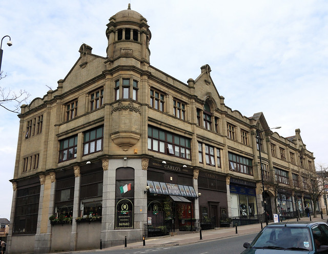 A few stone buildings in Colne, Lancashire...Number 1, Norway House.