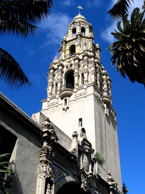 California Tower, Balboa Park, San Diego, Museum of Man