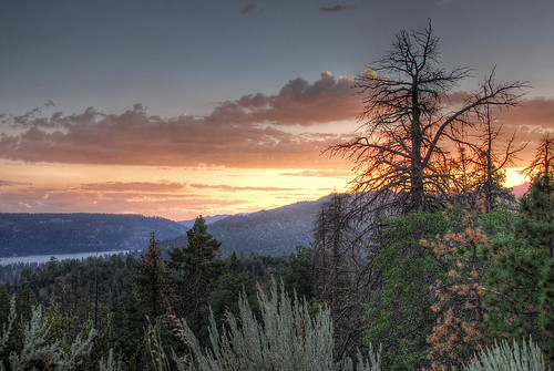 california sunset forest geotagged nikon san national d200 hdr bigbearlake bernardino poligue