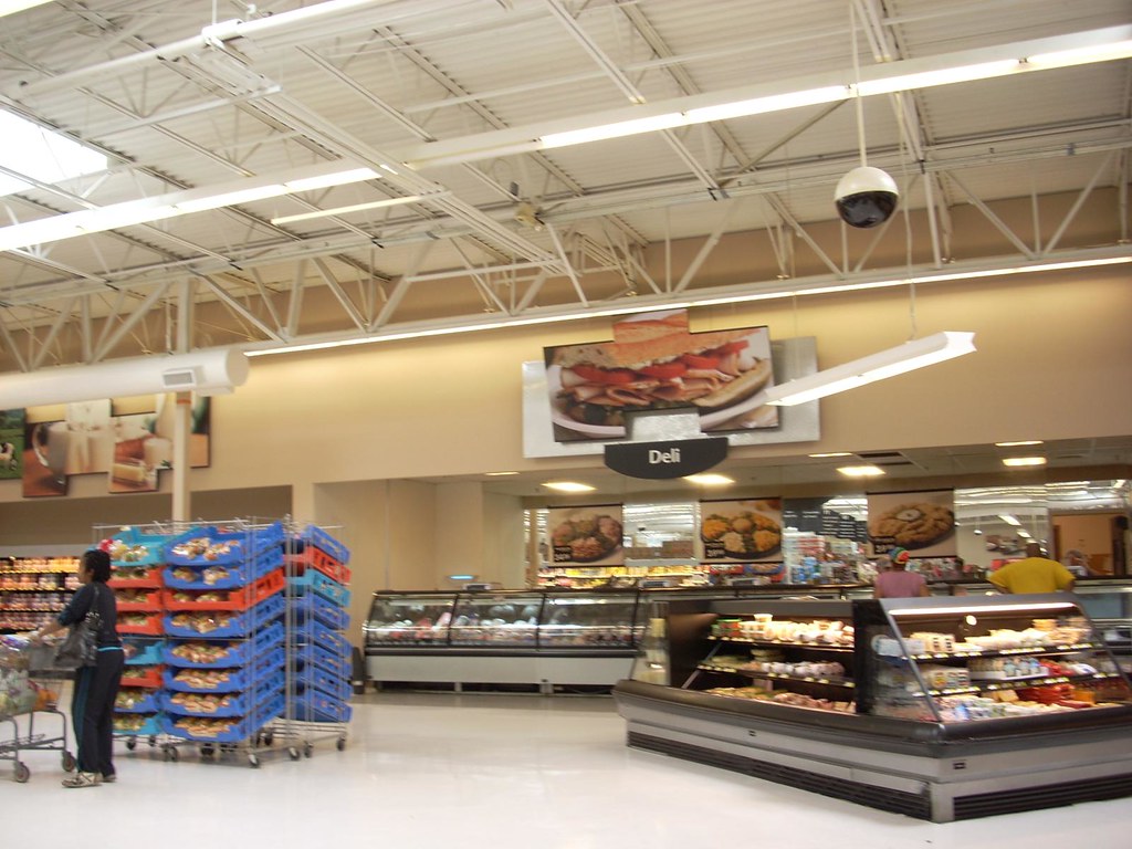 Wal-Mart Supercenter interior