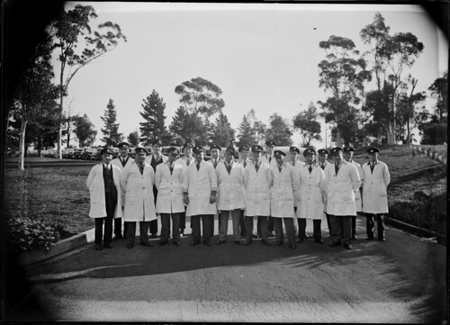 All British Cab Service taxi cabs drivers | by Powerhouse Museum Collection