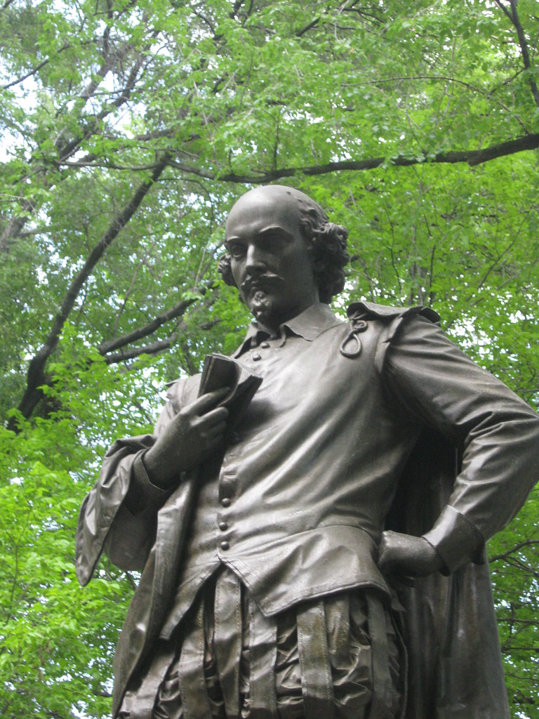 Central Park | William Shakespeare Statue This full-standing… | Flickr