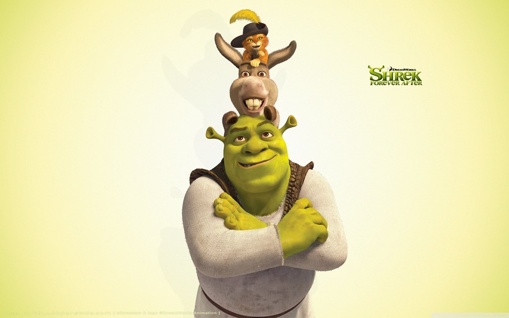 Shrek Donkey And Puss In Boots Shrek The Final Chapter Flickr