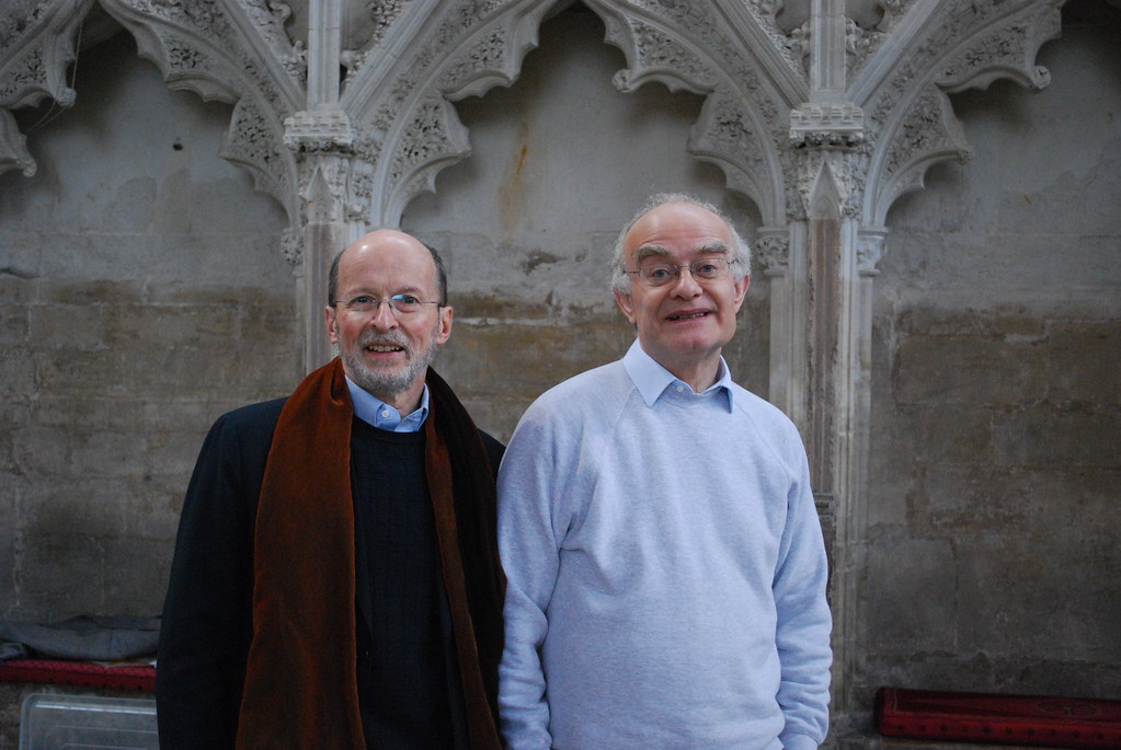 Philip Brunelle and John Rutter in the Ely Cathedral Lady … | Flickr