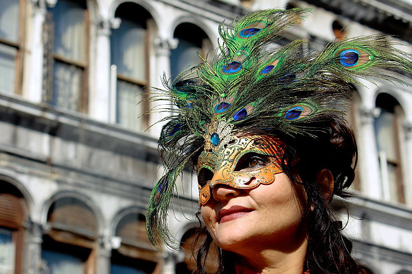 lady in Colombina | Carnevale