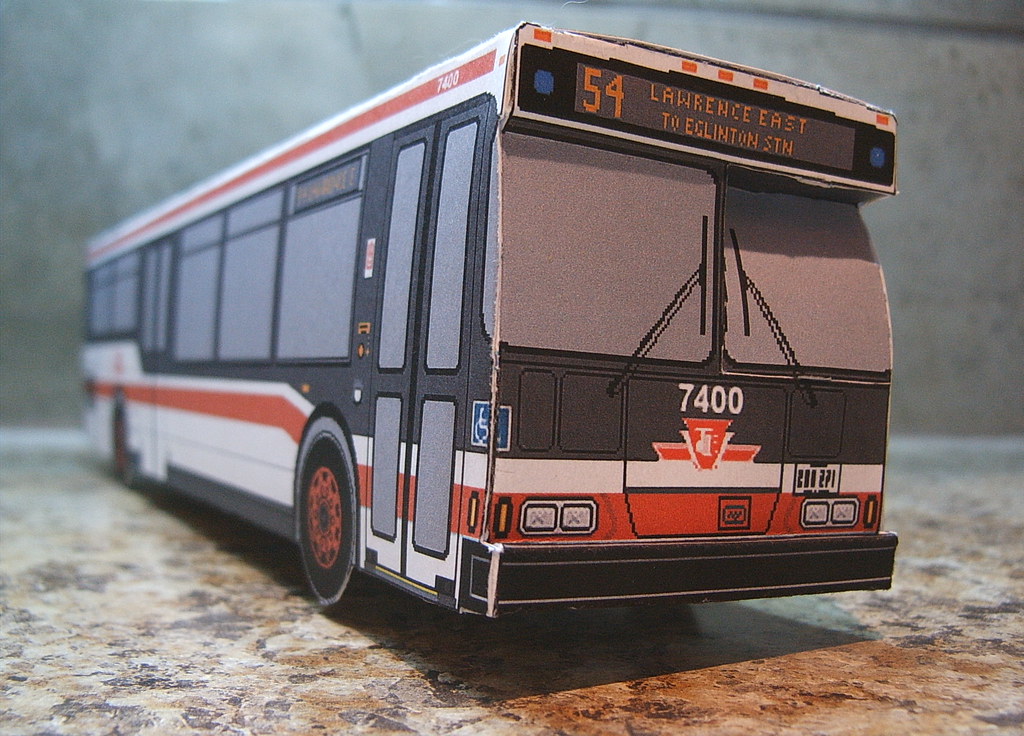 Ttc Paper Bus Thread Low Resolution TTC Orion VII 7400 | Flickr