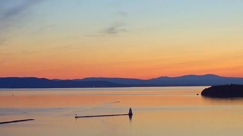 Burlington, VT - looking toward NY State | by rpingeton