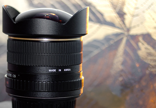 Opteka 6.5mm manual focus fisheye lens
