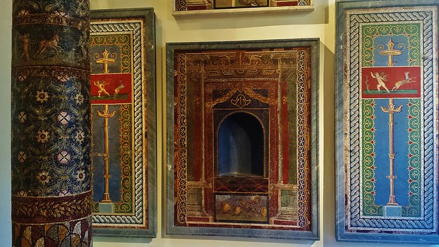Mosaici pompeiani. Museo archeologico di Napoli