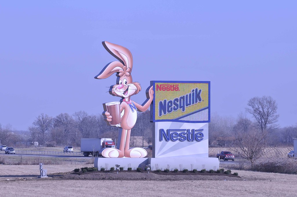 Bunny sign | Nestlé | Flickr