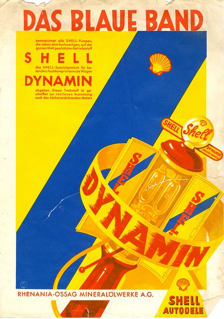 Shell Gasoline Ad, circa 1935